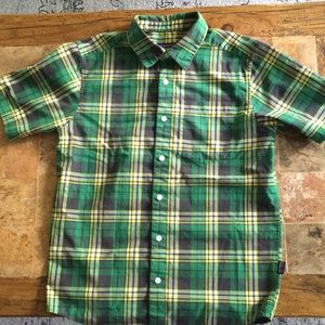 Men’s plaid Patagonia shirt